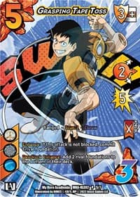 Grasping Tape Toss (Regional License Exam 2022) - UniVersus: My Hero Academia Promo Cards - UniVersus card
