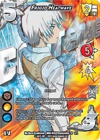 Frigid Heatwave (Regional License Exam 2022 Contender) - UniVersus: My Hero Academia Promo Cards - UniVersus card