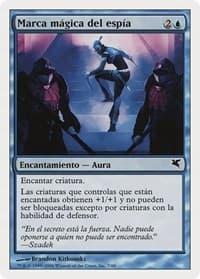 Infiltrator's Magemark (Spanish) - "Marca mágica del espía" - Magic Encyclopedia 2005 (Salvat/Hachette) - Magic: The Gathering card