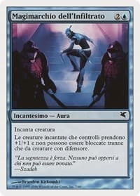 Infiltrator's Magemark (Italian) - "Magimarchio dell'Infiltrato" - Magic Encyclopedia 2005 (Salvat/Hachette) - Magic: The Gathering card