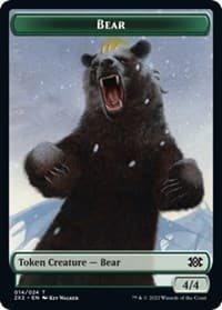 Bear // Angel Double-Sided Token - Double Masters 2022 - Magic: The Gathering card