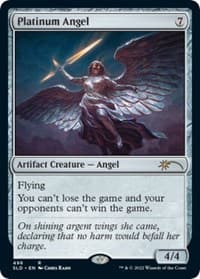 Platinum Angel - Secret Lair Drop Series - Magic: The Gathering card