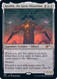 Kozilek, the Great Distortion - Secret Lair Drop Series - Magic: The Gathering card