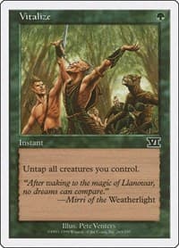 Vitalize - Classic Sixth Edition - Magic: The Gathering card