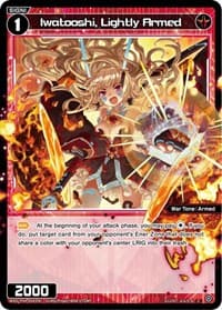 Iwatooshi, Lightly Armed - Vertex Diva - WIXOSS card