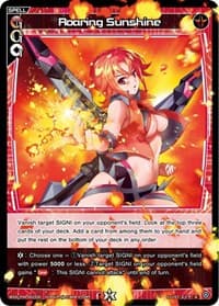 Roaring Sunshine - Vertex Diva - WIXOSS card