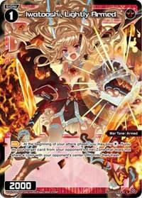 Iwatooshi, Lightly Armed (Parallel Foil) - Vertex Diva - WIXOSS card