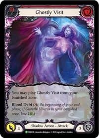 Ghostly Visit (Red) - FAB038 - Flesh and Blood: Promo Cards - Flesh and Blood TCG card