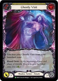 Ghostly Visit (Yellow) - FAB039 - Flesh and Blood: Promo Cards - Flesh and Blood TCG card