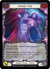 Ghostly Visit (Blue) - FAB040 - Flesh and Blood: Promo Cards - Flesh and Blood TCG card