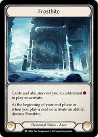 Frostbite - FAB081 - Flesh and Blood: Promo Cards - Flesh and Blood TCG card