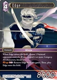 Edge - Rebellion's Call - Final Fantasy TCG card