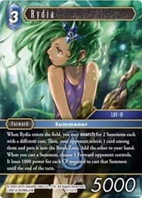 Rydia (Starter) - Rebellion's Call - Final Fantasy TCG card