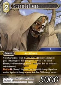 Scarmiglione - Rebellion's Call - Final Fantasy TCG card