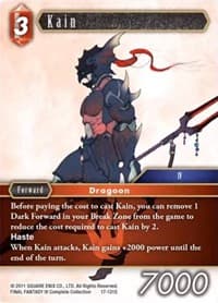 Kain - Rebellion's Call - Final Fantasy TCG card