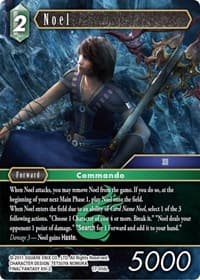 Noel - Rebellion's Call - Final Fantasy TCG card