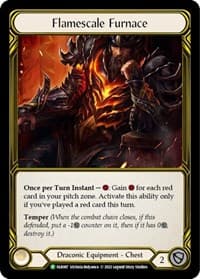 Flamescale Furnace (Golden) - Flesh and Blood: Promo Cards - Flesh and Blood TCG card