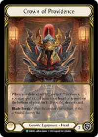 Crown of Providence (Golden) - FAB088 - Flesh and Blood: Promo Cards - Flesh and Blood TCG card