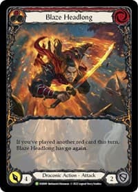 Blaze Headlong - FAB089 - Flesh and Blood: Promo Cards - Flesh and Blood TCG card