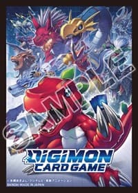 Digimon Card Game Official Sleeves - Tamer's Set 4 (60-Pack) - Bandai Card Sleeves - Card Sleeves card