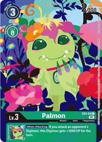 Palmon (Tamer's Card Set 2 Floral Fun) - Starter Deck 04: Giga Green - Digimon Card Game card