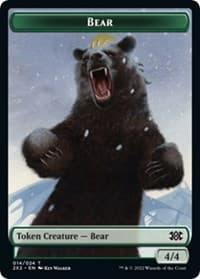 Bear // Eldrazi Scion Double-Sided Token - Double Masters 2022 - Magic: The Gathering card