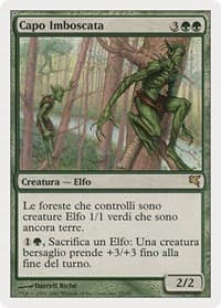 Ambush Commander (Italian) - "Capo Imboscata" - Magic Encyclopedia 2005 (Salvat/Hachette) - Magic: The Gathering card