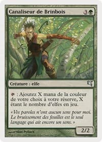 Wirewood Channeler (French) - "Canaliseur de Brinbois" - Magic Encyclopedia 2005 (Salvat/Hachette) - Magic: The Gathering card