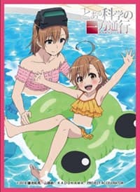 Chara Sleeve Collection Matte Series No.MT1045: Toaru Kagaku no Accelerator - Misaka Sisters & Last Order (65-Pack) - Movic Imported Card Sleeves - Card Sleeves card