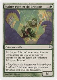 Wirewood Hivemaster (French) - "Maître-ruchier de Brinbois" - Magic Encyclopedia 2005 (Salvat/Hachette) - Magic: The Gathering card
