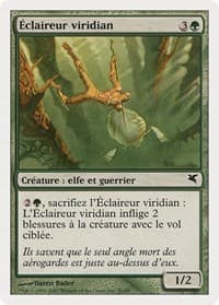 Viridian Scout (French) - "Éclaireur viridian" - Magic Encyclopedia 2005 (Salvat/Hachette) - Magic: The Gathering card