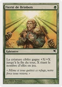 Wirewood Pride (French) - "Fierté de Brinbois" - Magic Encyclopedia 2005 (Salvat/Hachette) - Magic: The Gathering card