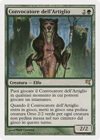 Caller of the Claw (Italian) - "Convocatore dell'Artiglio" - Magic Encyclopedia 2005 (Salvat/Hachette) - Magic: The Gathering card