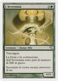 Heedless One (Italian) - "L'Avventata" - Magic Encyclopedia 2005 (Salvat/Hachette) - Magic: The Gathering card