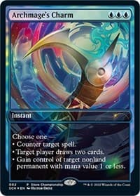 Archmage's Charm - Game Day & Store Championship Promos - Magic: The Gathering card