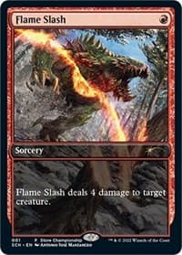 Flame Slash - Game Day & Store Championship Promos - Magic: The Gathering card