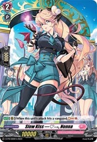 Slow Kiss, Nonna (Foil) - D Promo Cards - Cardfight Vanguard card