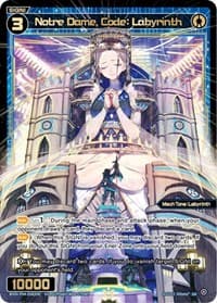 Notre Dame, Code: Labyrinth - Vertex Diva - WIXOSS card