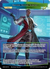 Falchion, Solitary Scientist - A New World Emerges - Force of Will card