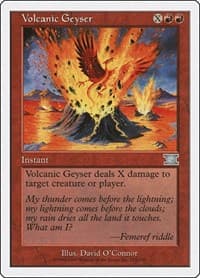Volcanic Geyser - Classic Sixth Edition - Magic: The Gathering card