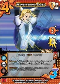 Maneuvering Laser (Plus Ultra Pack 2 Judge) - UniVersus: My Hero Academia Promo Cards - UniVersus card