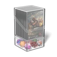 Boulder 'n' Tray - Clear (100+) - Ultimate Guard Deck Boxes - Deck Boxes card