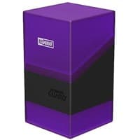 Boulder 'n' Tray 1st Wave - Purple/Black (100+) - Ultimate Guard Deck Boxes - Deck Boxes card