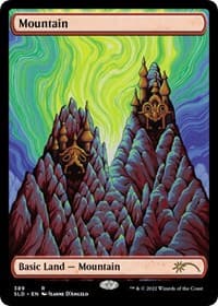 Mountain (389) - Secret Lair Drop Series - Magic: The Gathering card