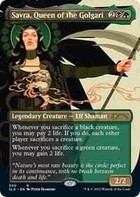 Savra, Queen of the Golgari - Secret Lair Drop Series - Magic: The Gathering card