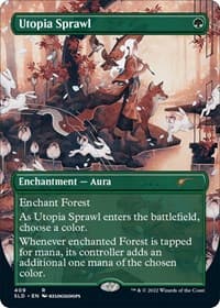 Utopia Sprawl (409) - Secret Lair Drop Series - Magic: The Gathering card