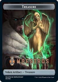 Treasure Token (Maestros) [SEA Exclusive] - Streets of New Capenna - Magic: The Gathering card