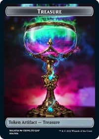 Treasure Token [SEA Exclusive] - Streets of New Capenna - Magic: The Gathering card