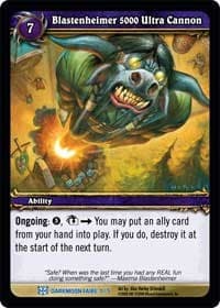 Blastenheimer 5000 Ultra Cannor - Darkmoon Faire Collector's Set - WoW card
