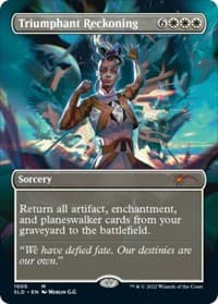 Triumphant Reckoning - Secret Lair Drop Series - Magic: The Gathering card